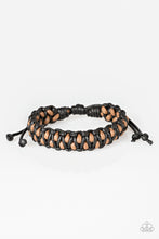 Load image into Gallery viewer, KNOT Again! - Black urban bracelet 2081
