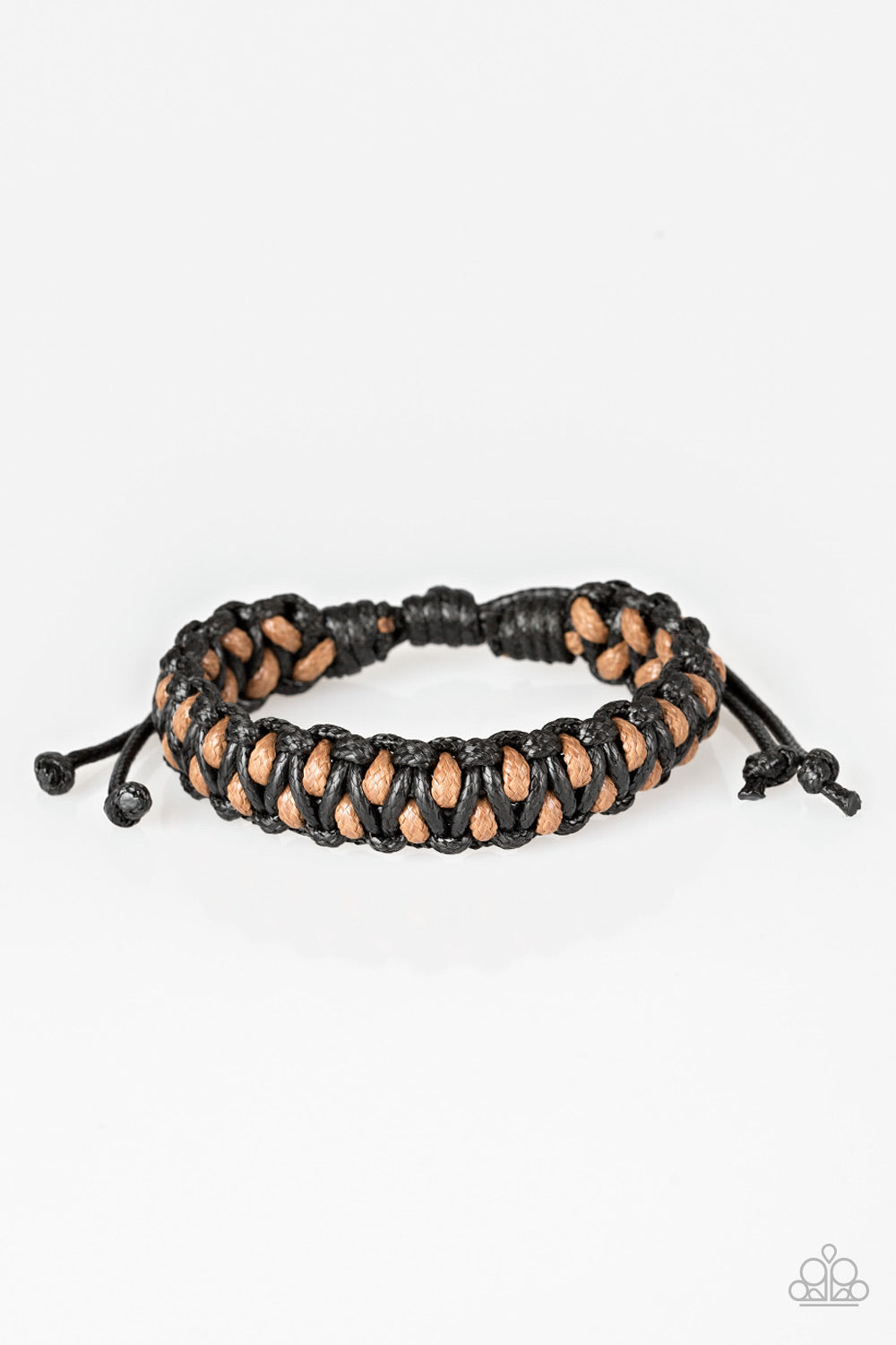 KNOT Again! - Black urban bracelet 2081