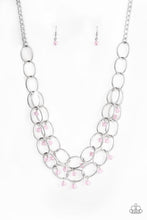 Load image into Gallery viewer, Yacht Tour - Pink necklace B028
