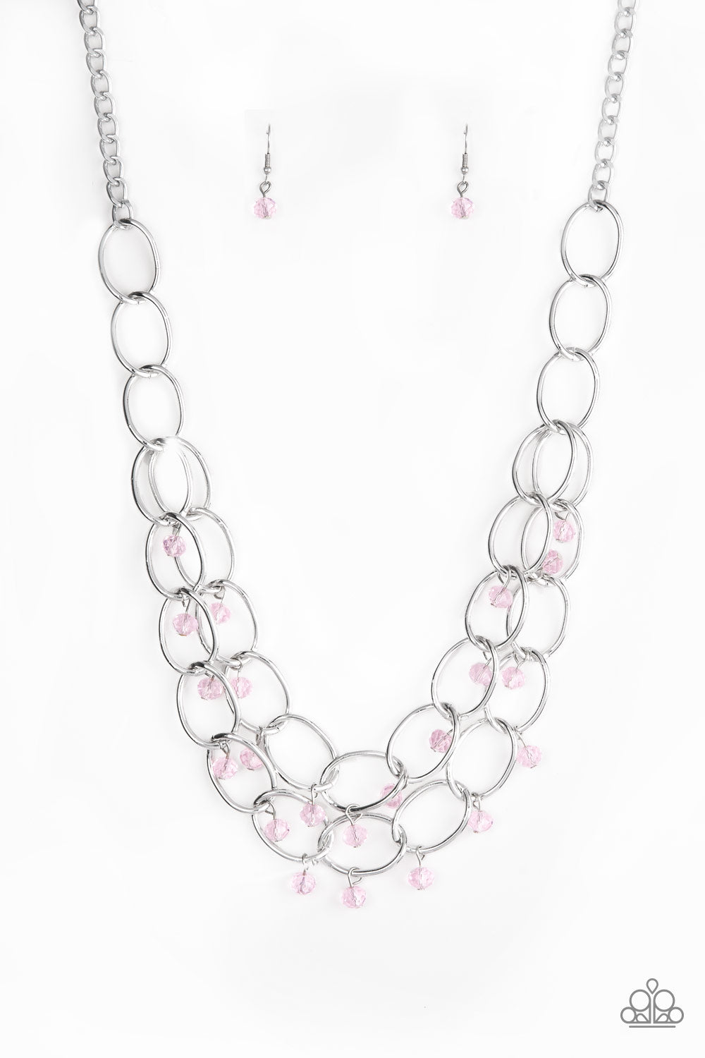 Yacht Tour - Pink necklace B028