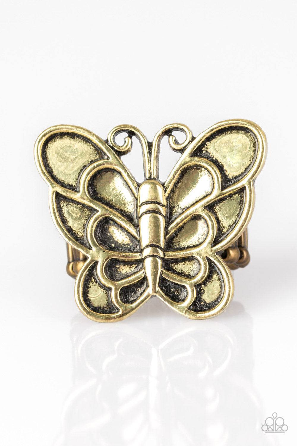 Sky High Butterfly - Brass ring 2015