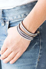 Load image into Gallery viewer, Fashion Fiend - Purple snap urban bracelet A008
