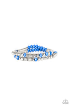 Load image into Gallery viewer, Downright Dressy - blue bracelet 519
