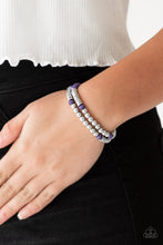 Load image into Gallery viewer, Downright Dressy - purple Bracelet 799
