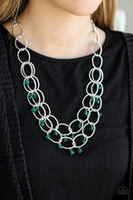 Load image into Gallery viewer, Yacht Tour - Green Necklace 979
