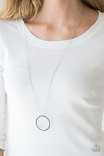 Load image into Gallery viewer, Center Of Attention - Blue necklace 2114
