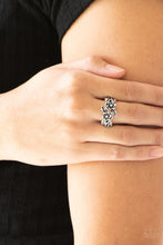 Load image into Gallery viewer, Stop and Smell The Flowers - Silver ring 1893
