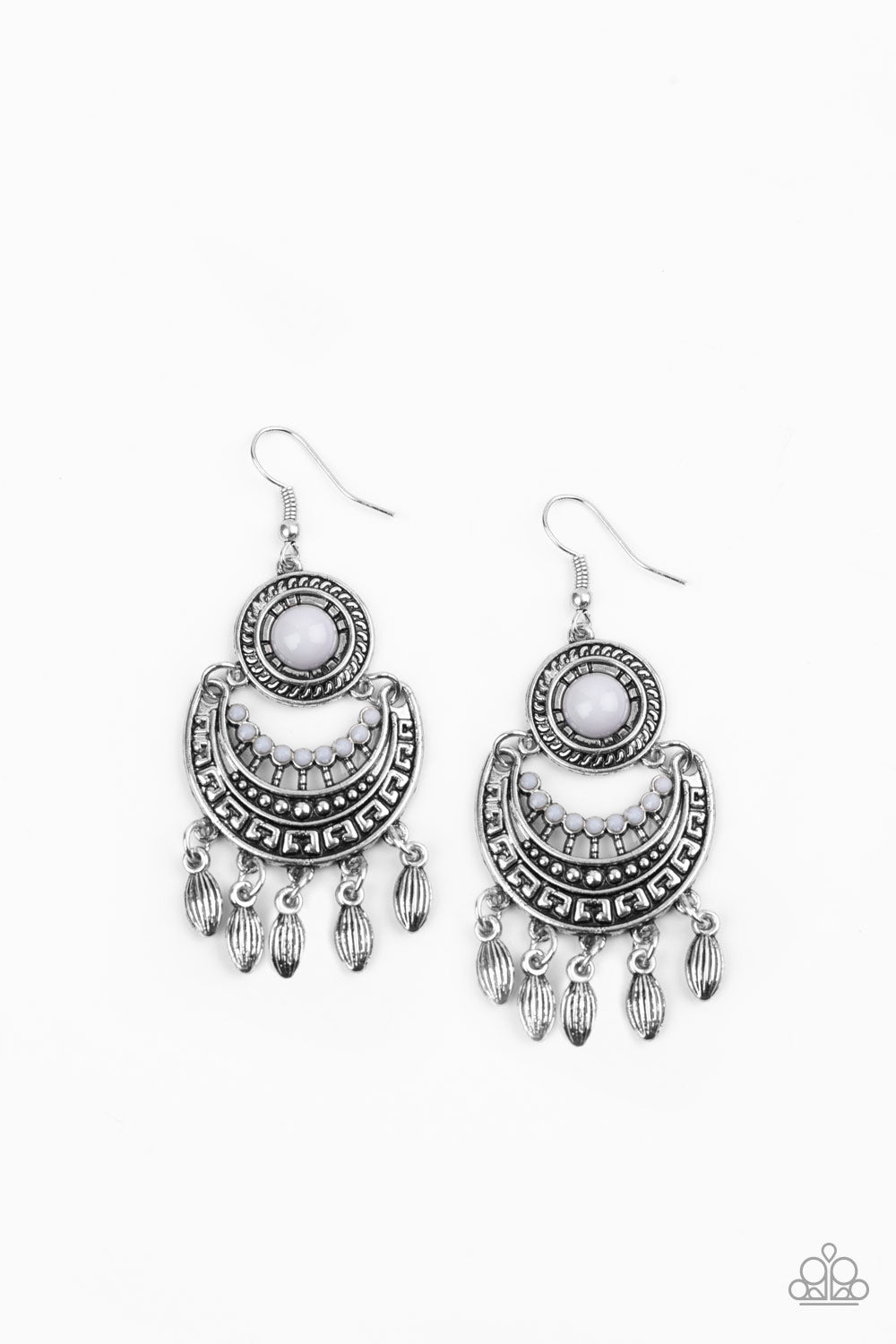 Mantra to Mantra - silver earring 855