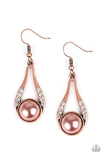 Load image into Gallery viewer, HEADLINER Over Heels - Copper earring C031
