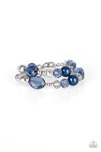 Load image into Gallery viewer, Downtown Dazzle - blue bracelet F060
