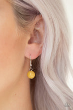 Load image into Gallery viewer, Me-dallions, Myself, and I - Yellow necklace 895
