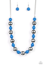 Load image into Gallery viewer, Top Pop - Blue necklace 874
