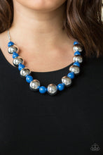 Load image into Gallery viewer, Top Pop - Blue necklace 874
