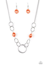 Load image into Gallery viewer, Lead Role - Orange necklace 735
