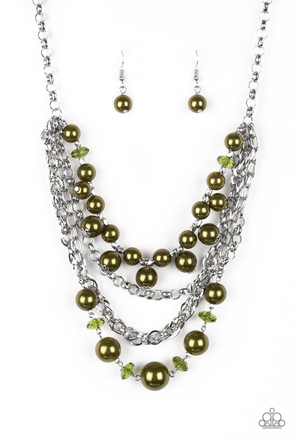 Rockin' Rockette - Green necklace 811