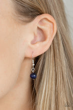 Load image into Gallery viewer, Teardrop Tranquility - Blue necklace 2068
