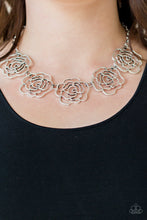 Load image into Gallery viewer, Budding Beauty - Silver necklace 2050
