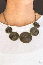 Load image into Gallery viewer, Deserves A Medal - Brass necklace 805
