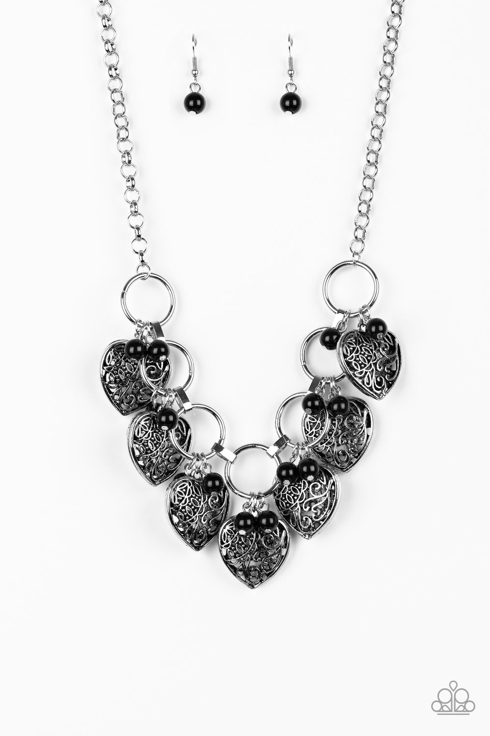 Very Valentine - Black necklace 2016