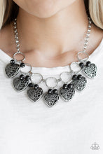 Load image into Gallery viewer, Very Valentine - Black necklace 2016
