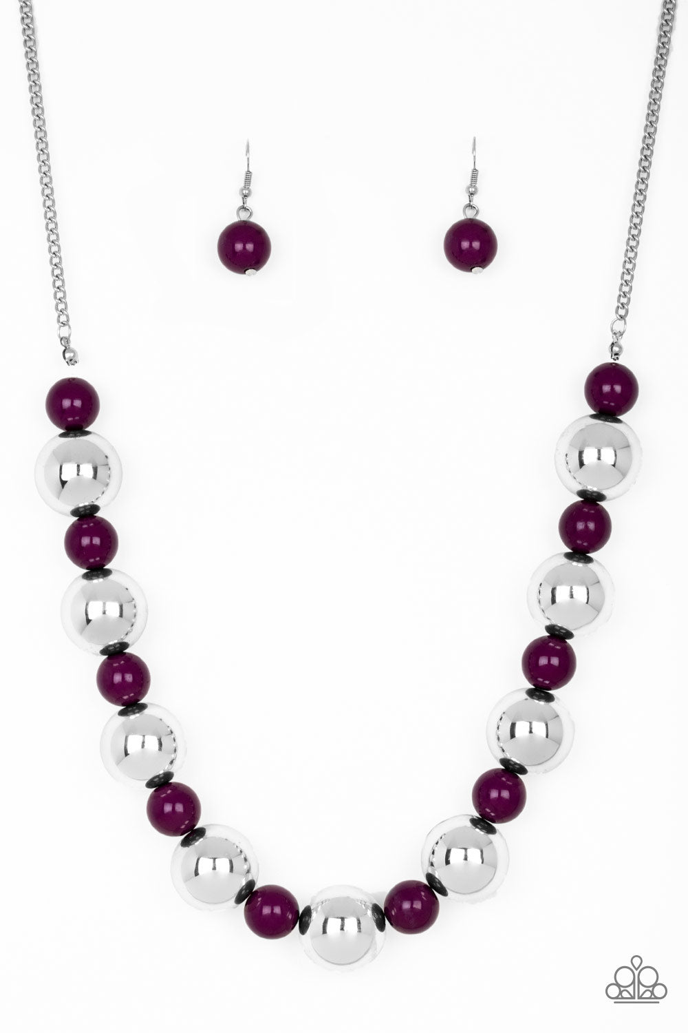 Top Pop - Purple necklace 997