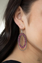 Load image into Gallery viewer, Marry Into Money - Pink earring F067
