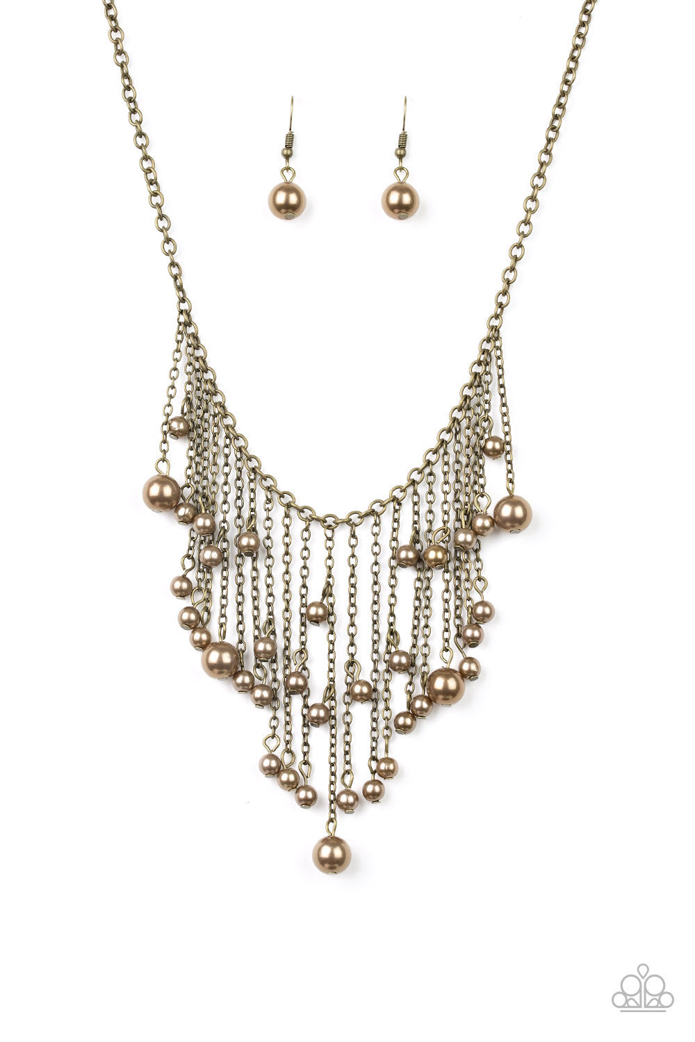 Catwalk Champ - Brass necklace 2080