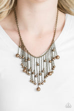 Load image into Gallery viewer, Catwalk Champ - Brass necklace 2080
