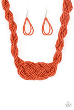 Load image into Gallery viewer, A Standing Ovation - Orange necklace B100
