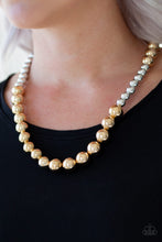Load image into Gallery viewer, Power To The People - Gold necklace B090
