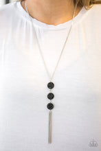 Load image into Gallery viewer, Triple Shimmer - Black necklace 2033
