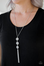 Load image into Gallery viewer, Triple Shimmer - White necklace 956

