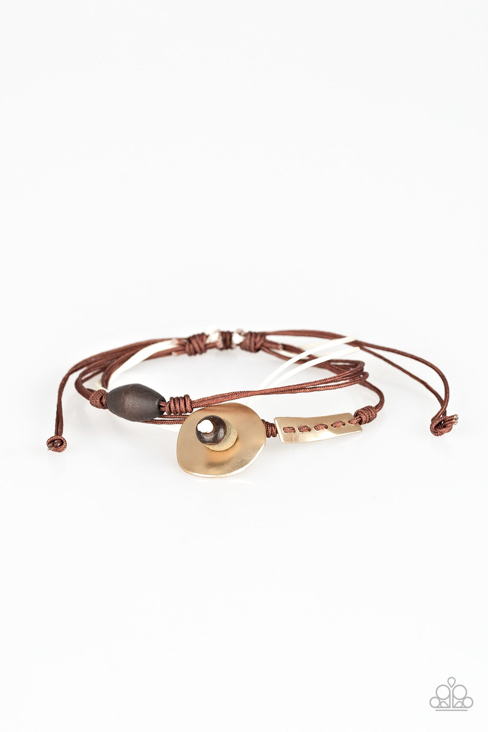 Trail Trek - brown urban bracelet 559