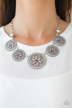 Load image into Gallery viewer, Written In The STAR LILIES - Pink necklace 559
