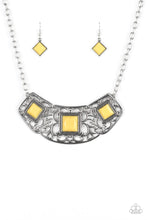 Load image into Gallery viewer, Feeling Inde-PENDANT - Yellow necklace 868
