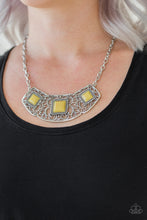 Load image into Gallery viewer, Feeling Inde-PENDANT - Yellow necklace 868
