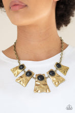 Load image into Gallery viewer, Cougar - Brass necklace 708
