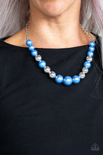 Load image into Gallery viewer, Take Note - Blue necklace 2055
