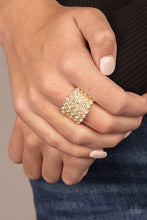 Load image into Gallery viewer, Million Dollar Masquerade - Gold ring 1954
