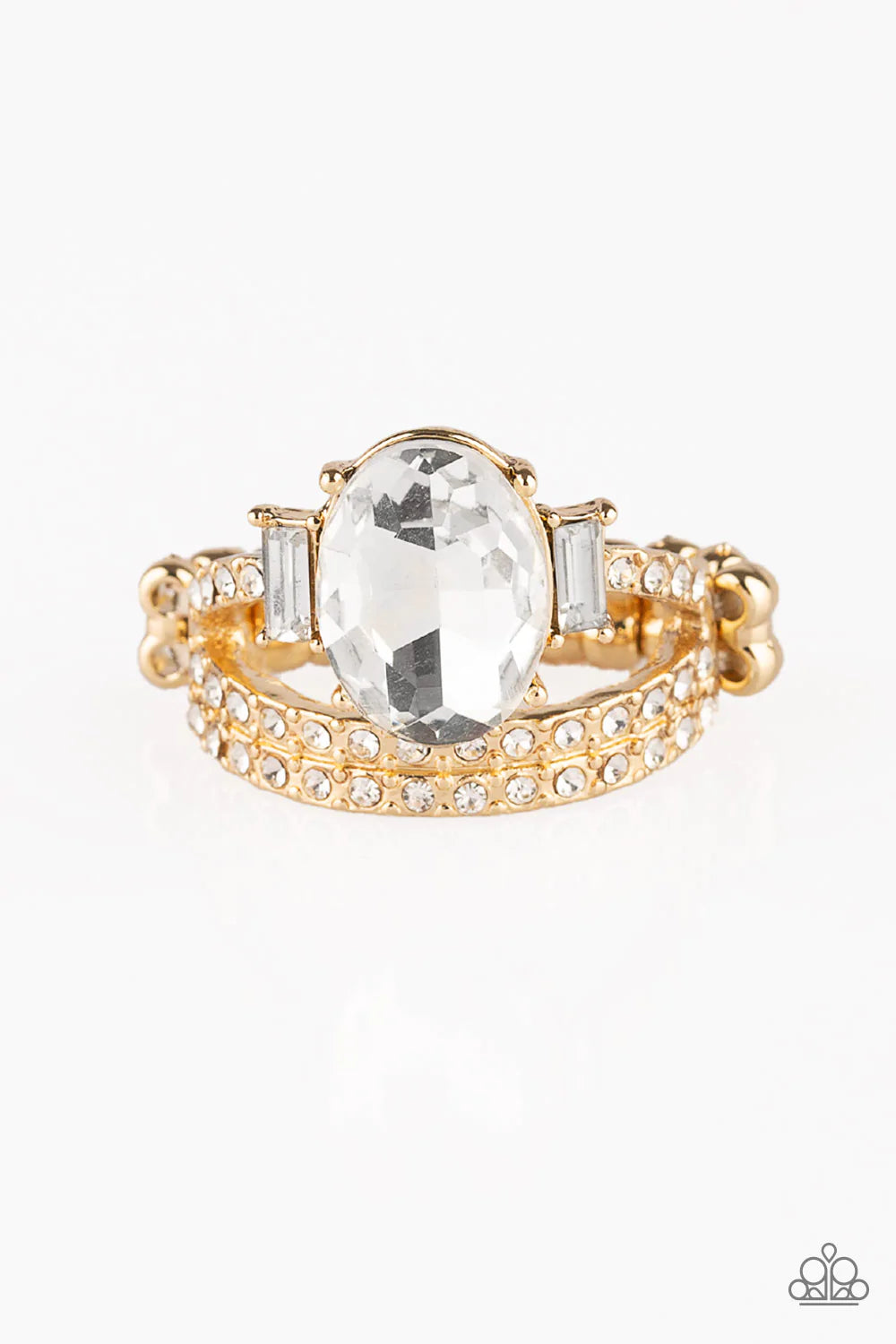 Bling Queen - Gold ring C003