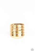 Load image into Gallery viewer, Hit &#39;Em Where It Hurts - Gold ring 2067
