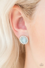 Load image into Gallery viewer, Hey There, Gorgeous - Blue post earring 1564

