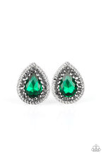 Load image into Gallery viewer, Debutante Debut - Green post earring 1939
