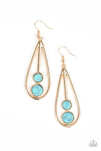 Load image into Gallery viewer, Natural Nova - Gold earring 891
