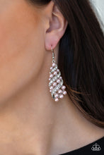 Load image into Gallery viewer, Ballroom Waltz - Pink earring 844
