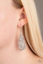Load image into Gallery viewer, Ballroom Waltz - Silver earring 1521
