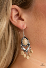Load image into Gallery viewer, Southern Sandstone - Brown earring 2057
