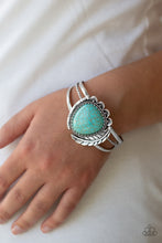 Load image into Gallery viewer, Nature&#39;s Bounty - Blue cuff bracelet 609
