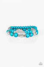 Load image into Gallery viewer, Colorful Collisions - Blue bracelet D028
