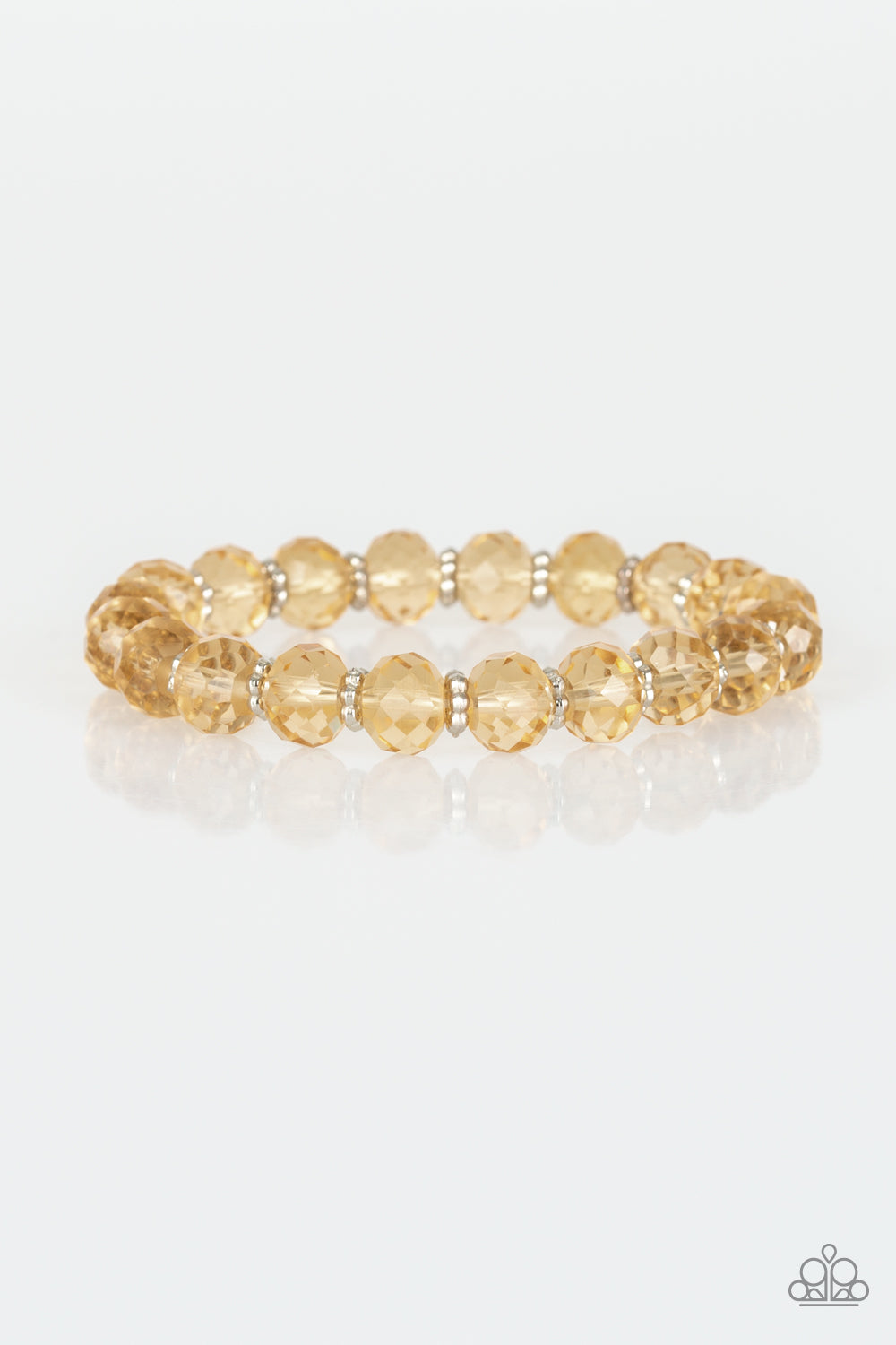 Crystal Candelabras - Gold bracelet (779)